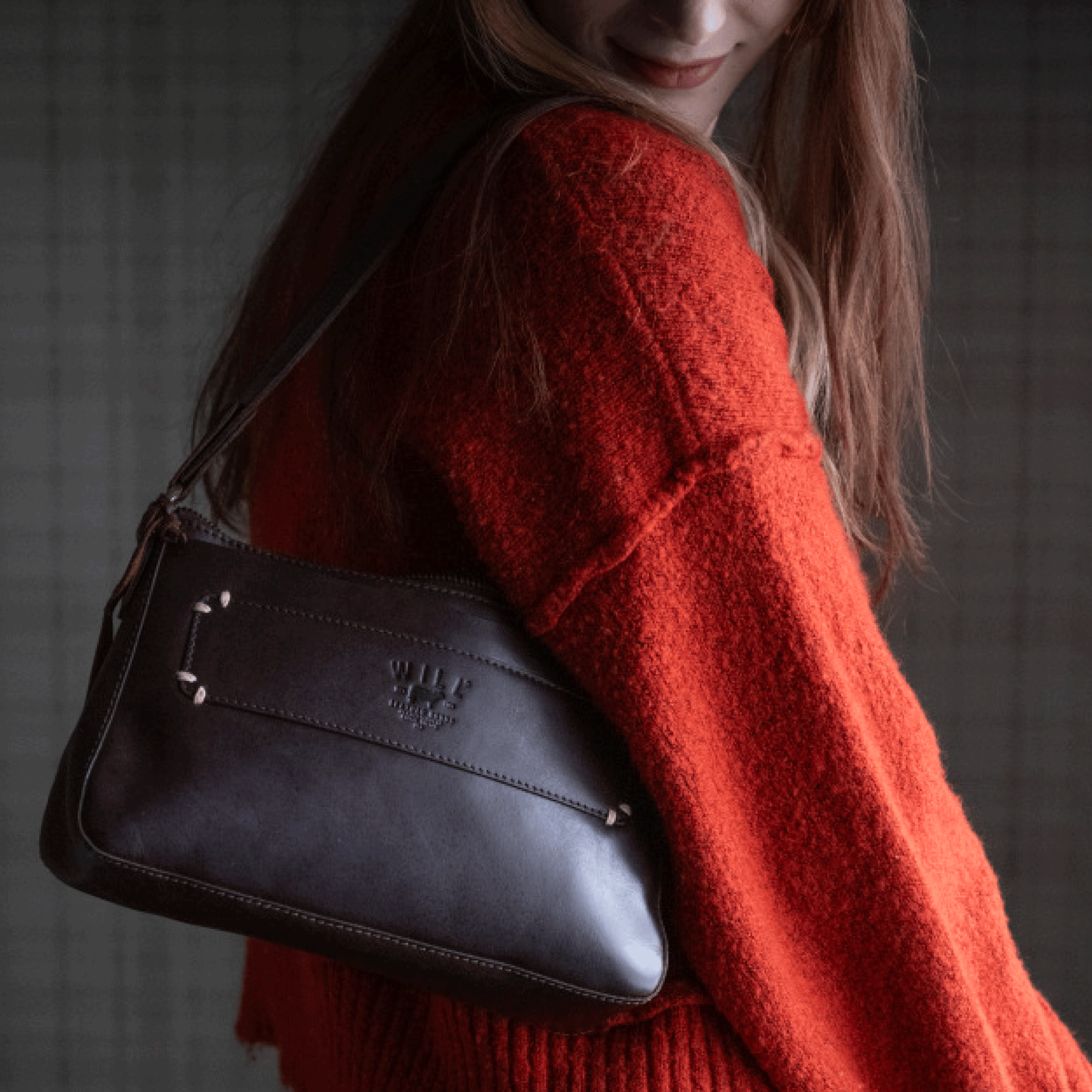 Simple Mini Top Zip Shoulder - Will Leather Goods