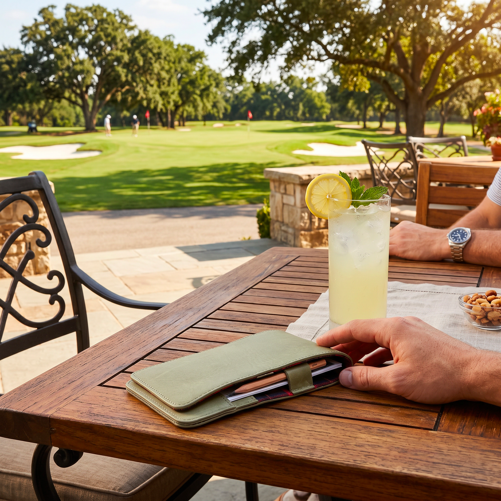 Leather Golf Yardage Book - Will Leather Goods