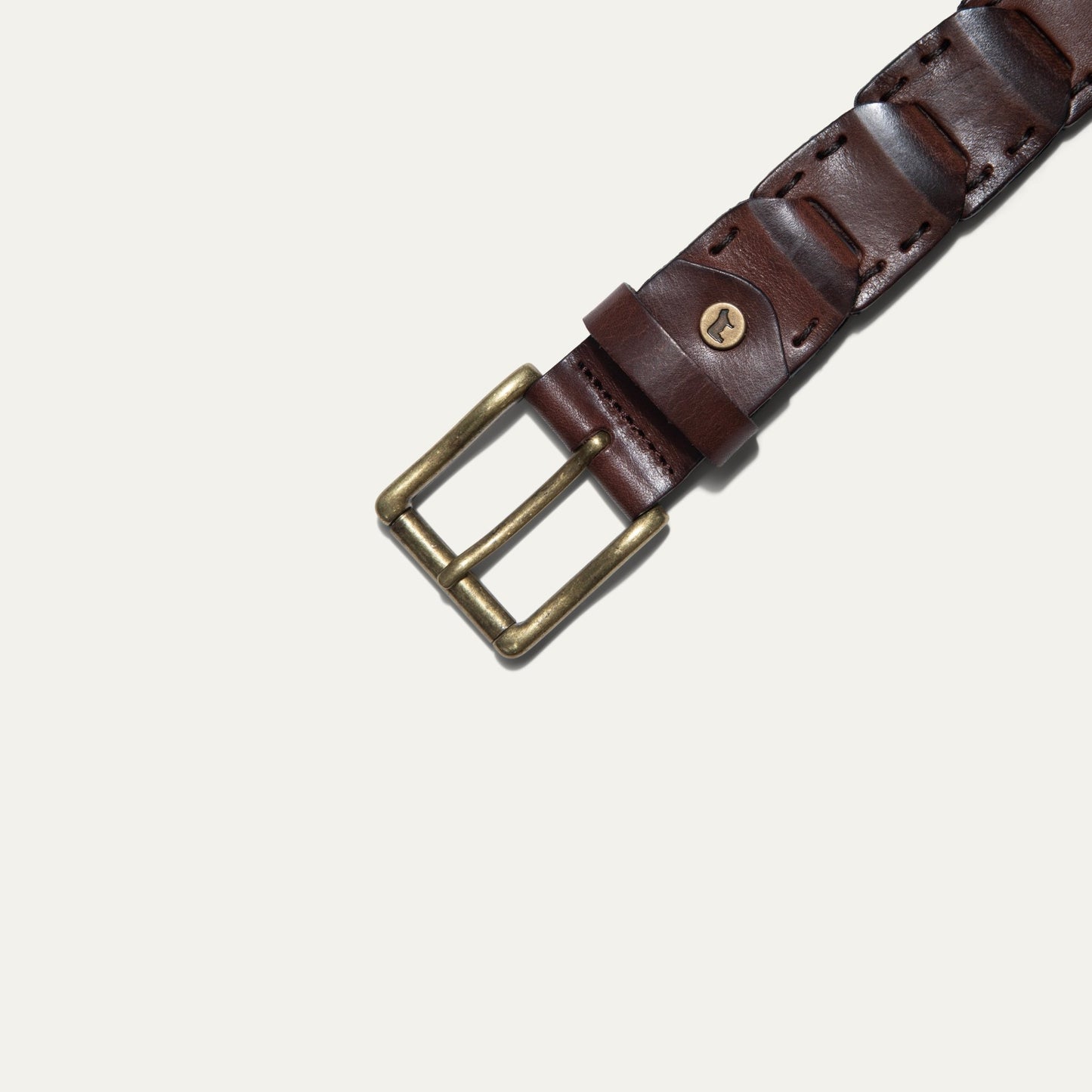 Hand Laced Link Belt - Will Leather Goods
