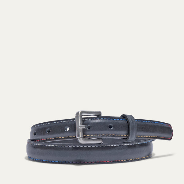 Rainbow Stitched Belt - Will Leather Goods