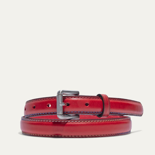 Rainbow Stitched Belt - Will Leather Goods