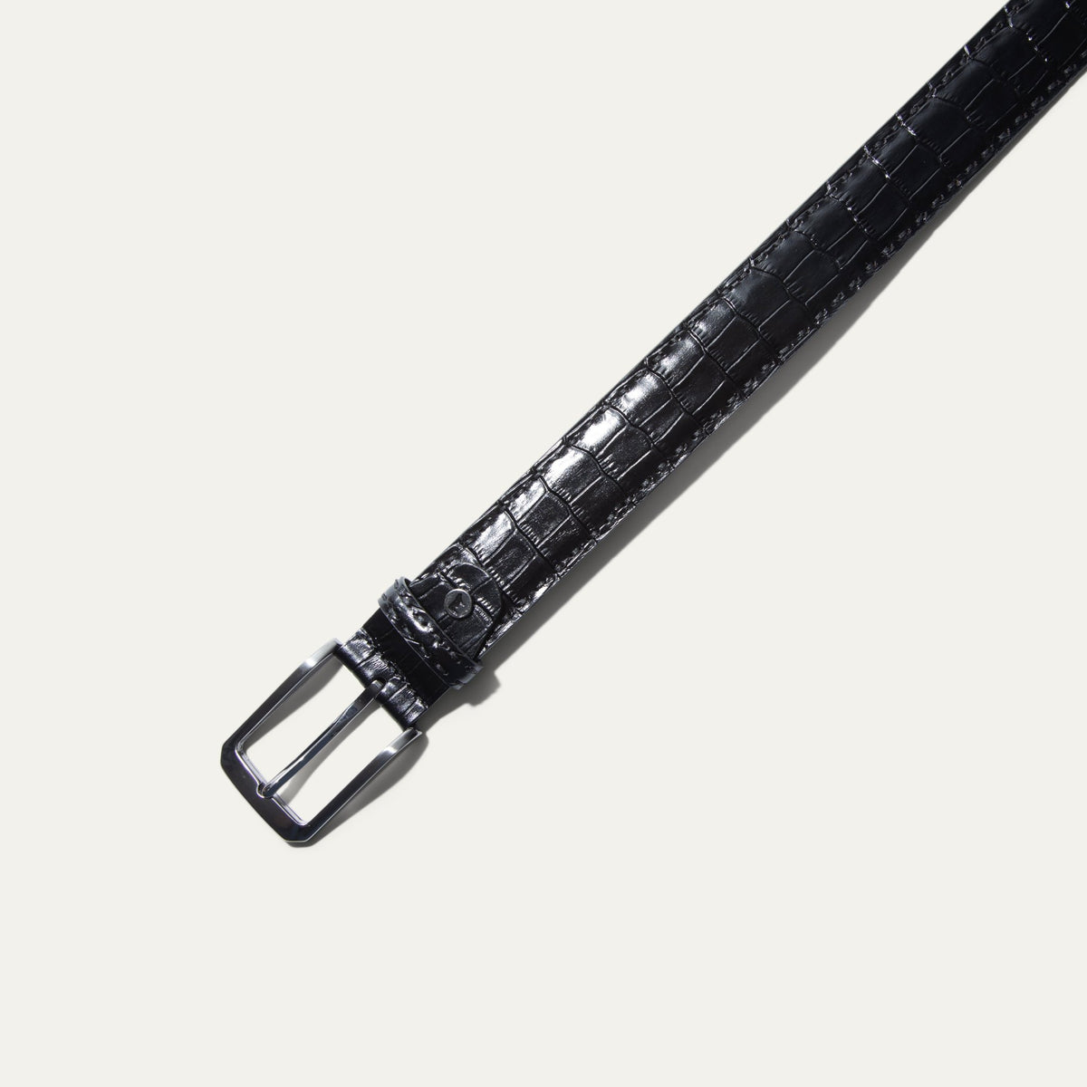 Croco Belt - Will Leather Goods