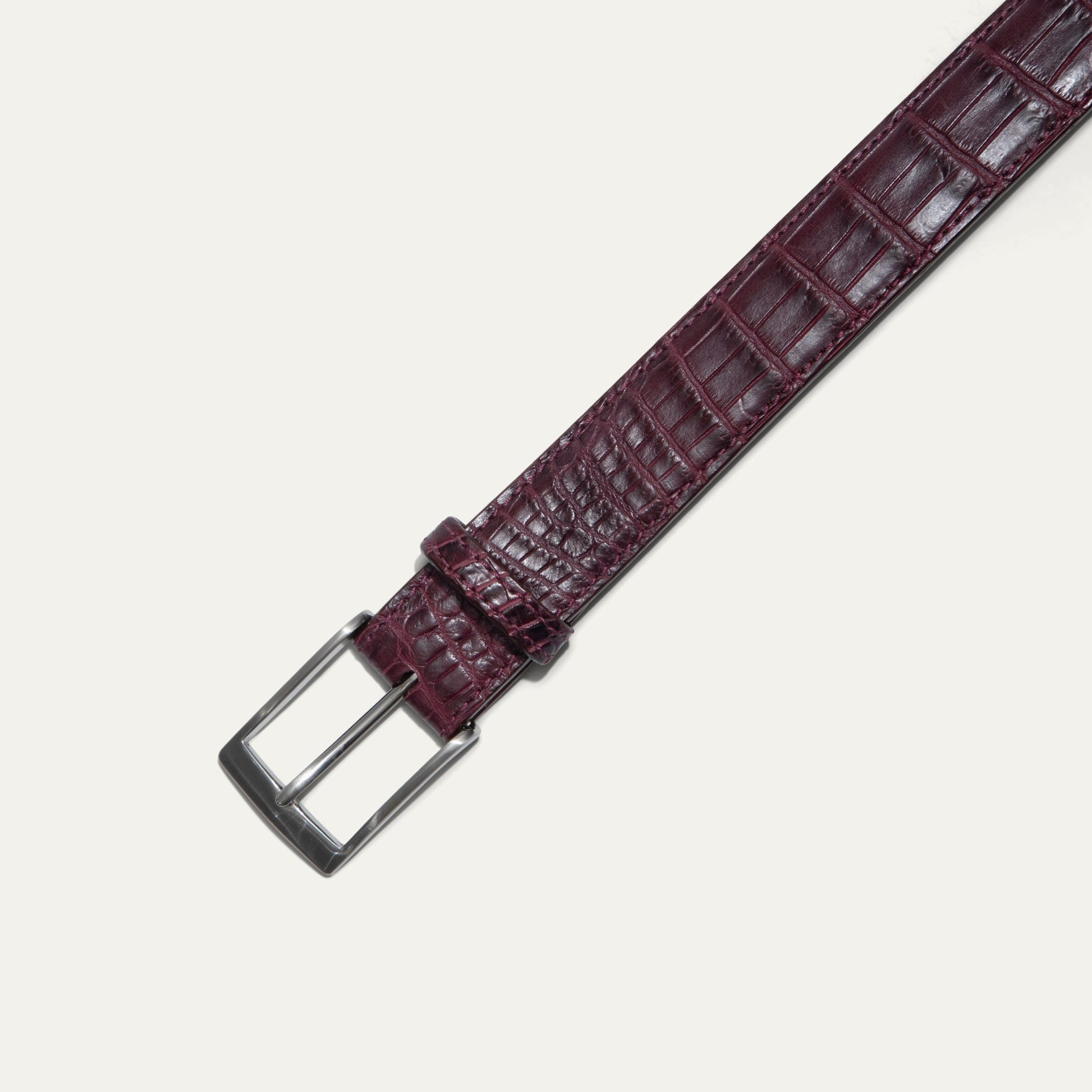 Genuine American Aligator Belt 35mm - Will Leather Goods