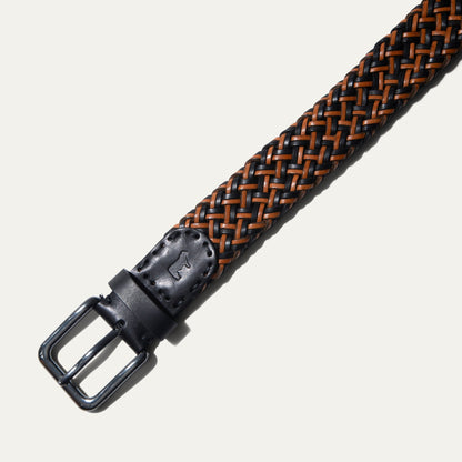 Two - Tone Tubular Braided Belt - Will Leather Goods