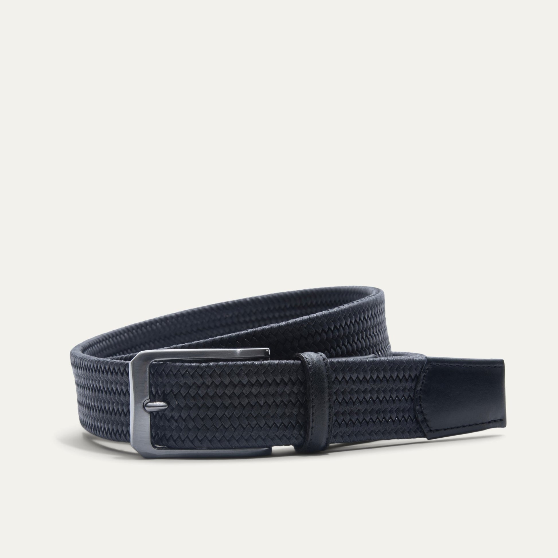 Tubular Italian Stretch Web Belt - Will Leather Goods