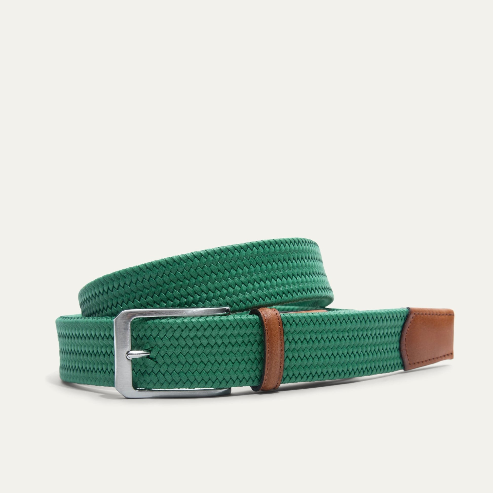 Tubular Italian Stretch Web Belt - Will Leather Goods