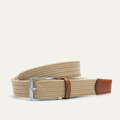 Tubular Italian Stretch Web Belt - Will Leather Goods