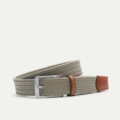 Tubular Italian Stretch Web Belt - Will Leather Goods