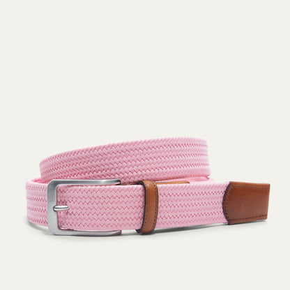 Tubular Italian Stretch Web Belt - Will Leather Goods