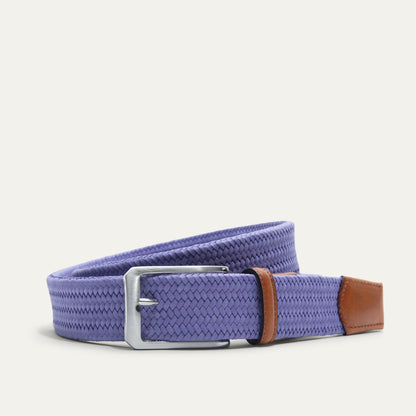 Tubular Italian Stretch Web Belt - Will Leather Goods