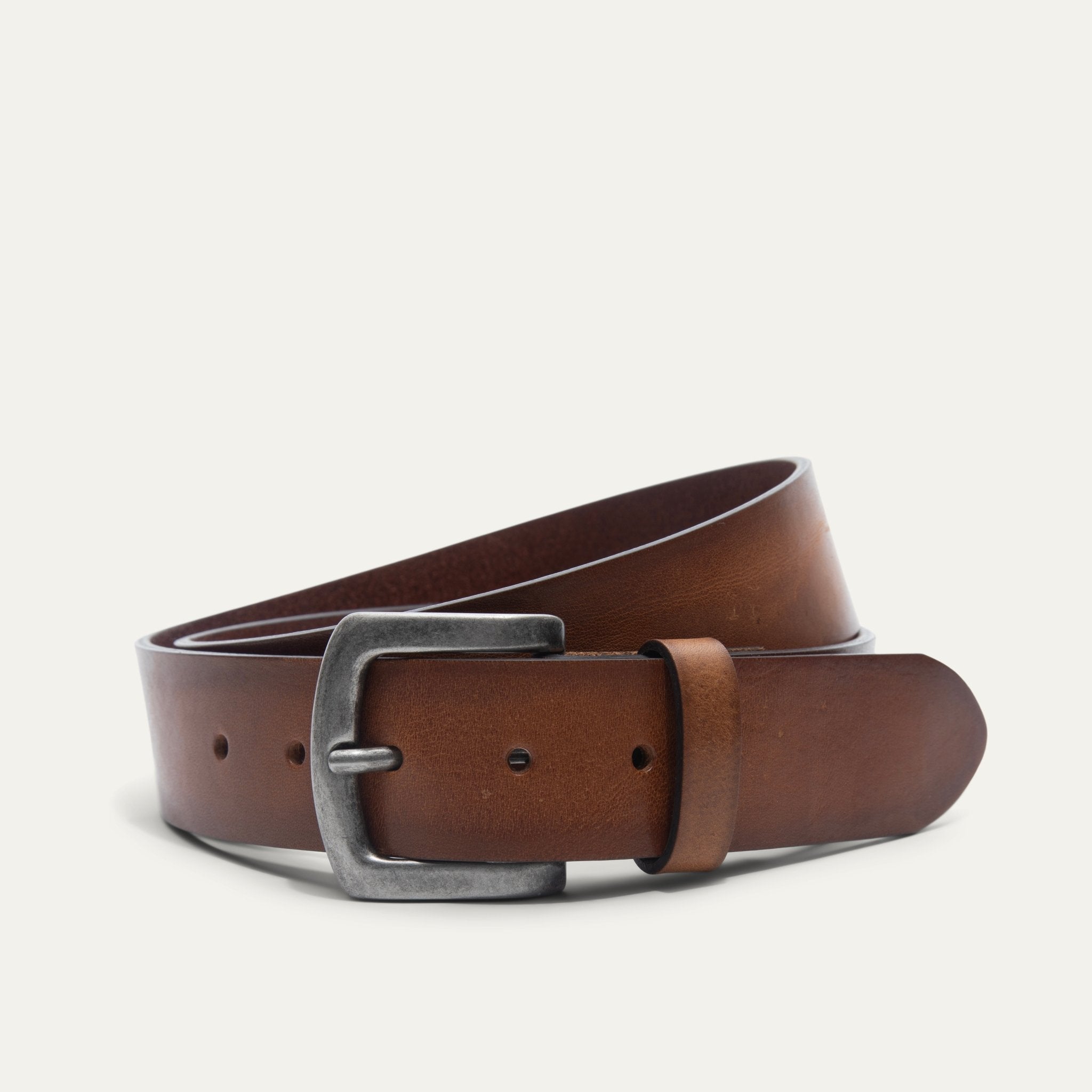 Burnished Edge Belt - Will Leather Goods