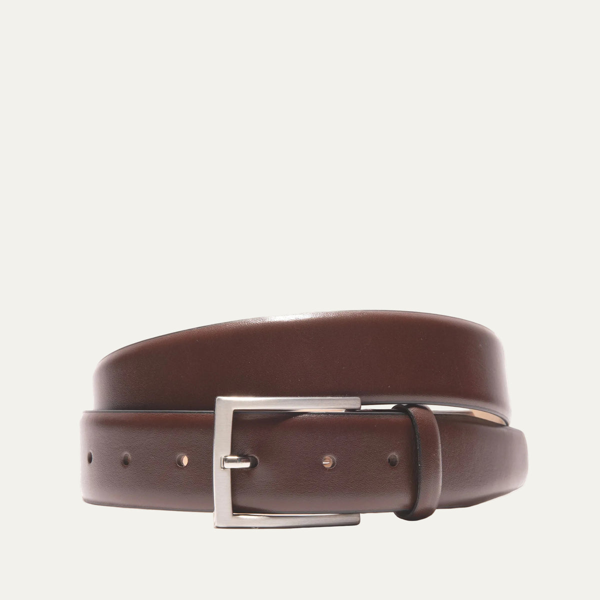Glazed Calfskin Belt