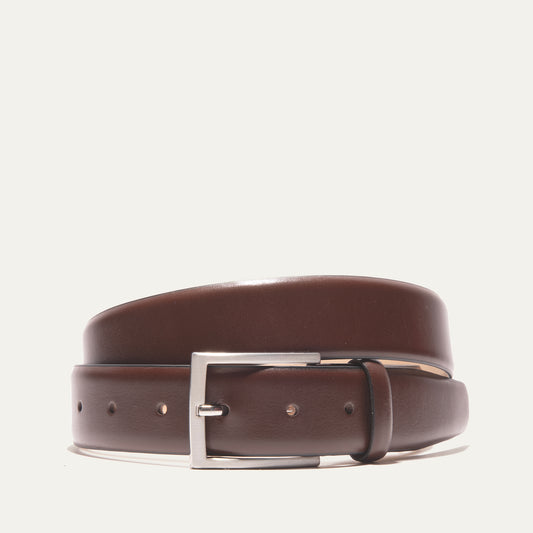 Glazed Calf Skin Belt