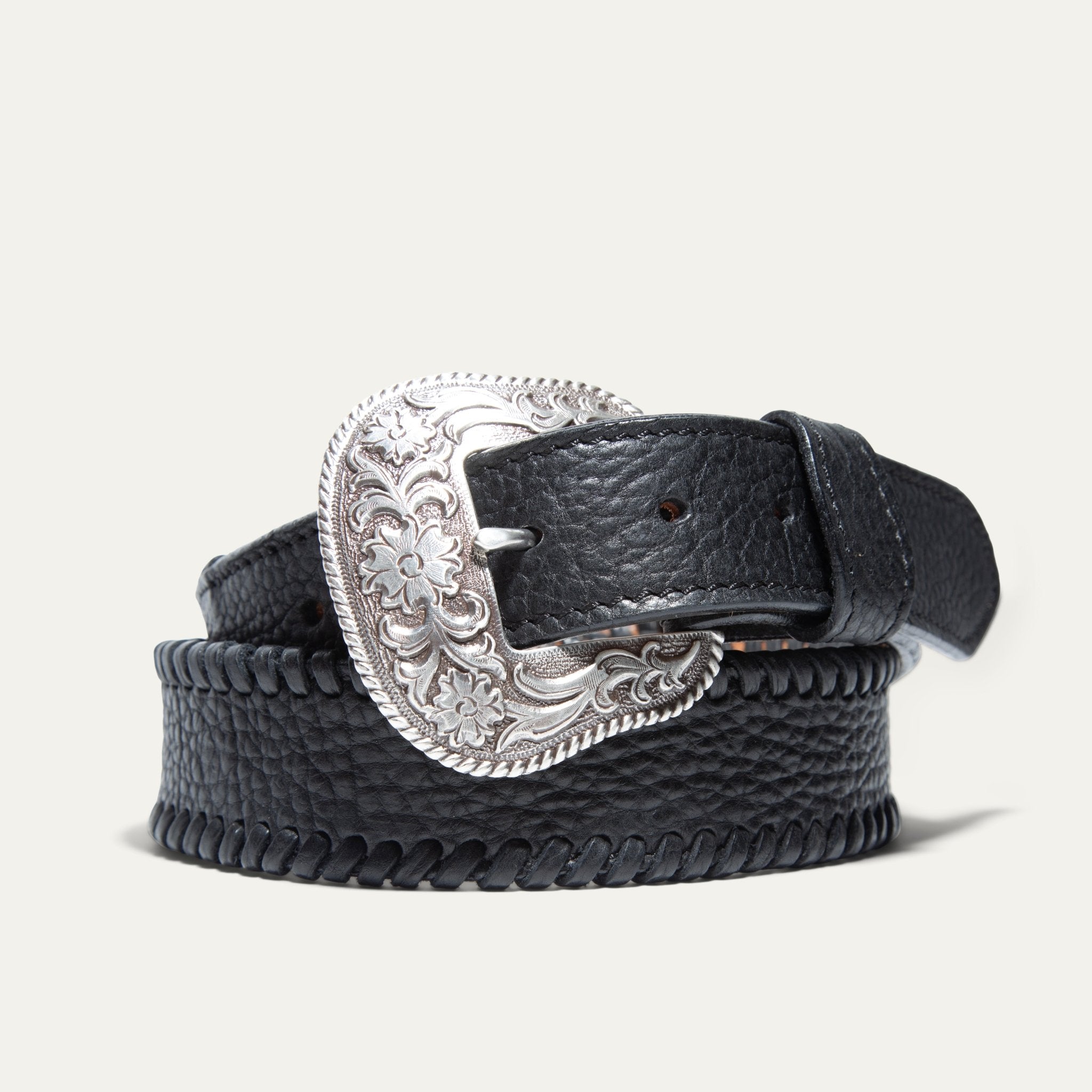 COWBOY BUFFALO WEAVE BELT - Will Leather Goods