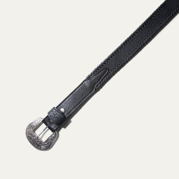 COWBOY BUFFALO WEAVE BELT - Will Leather Goods