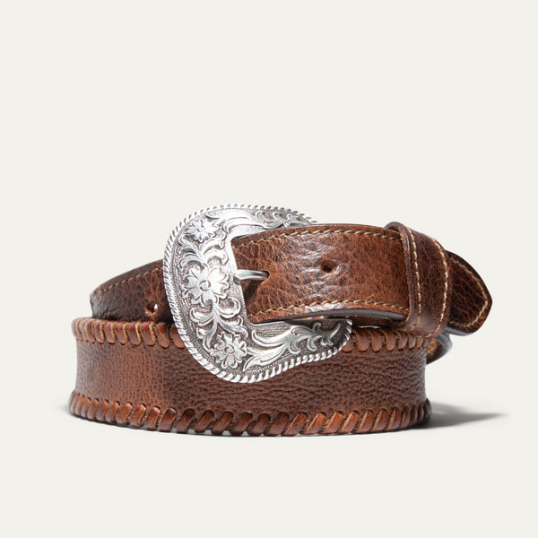 COWBOY BUFFALO WEAVE BELT - Will Leather Goods