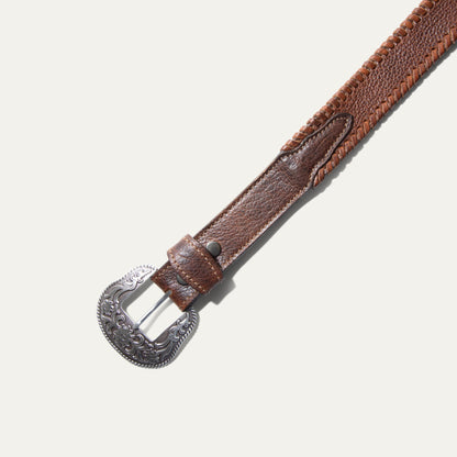 COWBOY BUFFALO WEAVE BELT - Will Leather Goods