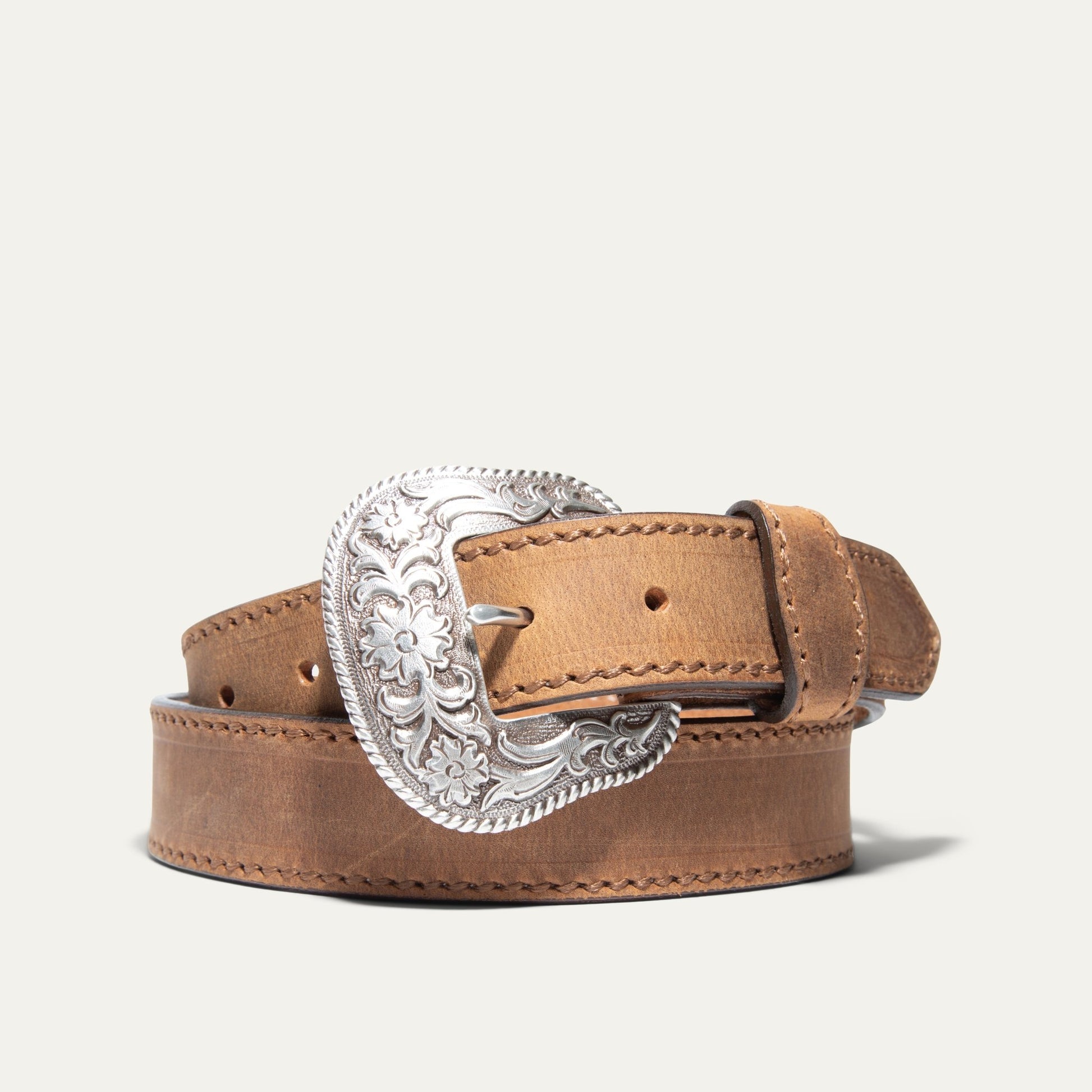 COWBOY VINTAGE WASHED BELT - Will Leather Goods