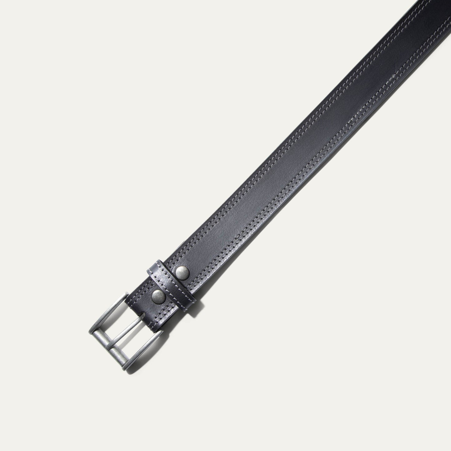 Double Stitch Antique Edge Work Belt