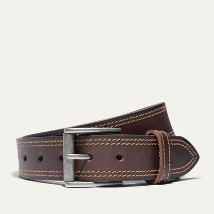 Double Stitch Antique Edge Work Belt