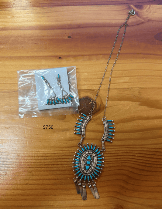 TURQUOISE JEWELRY SET - $750 - Will Leather Goods