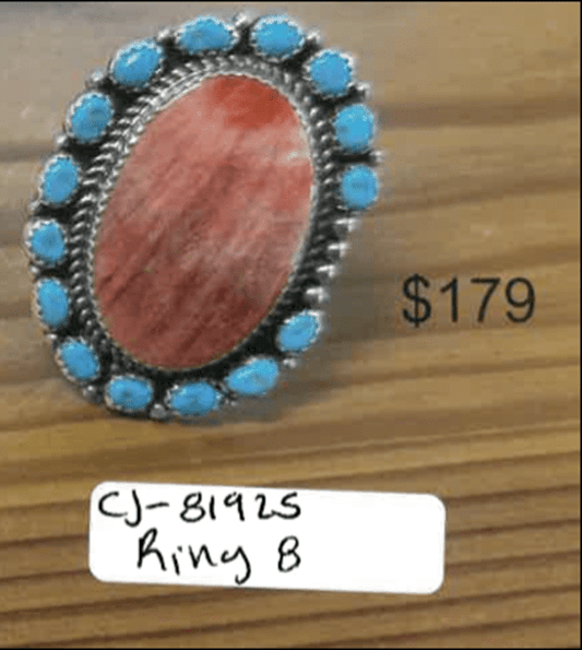 TURQUOISE RING - $180 - Will Leather Goods