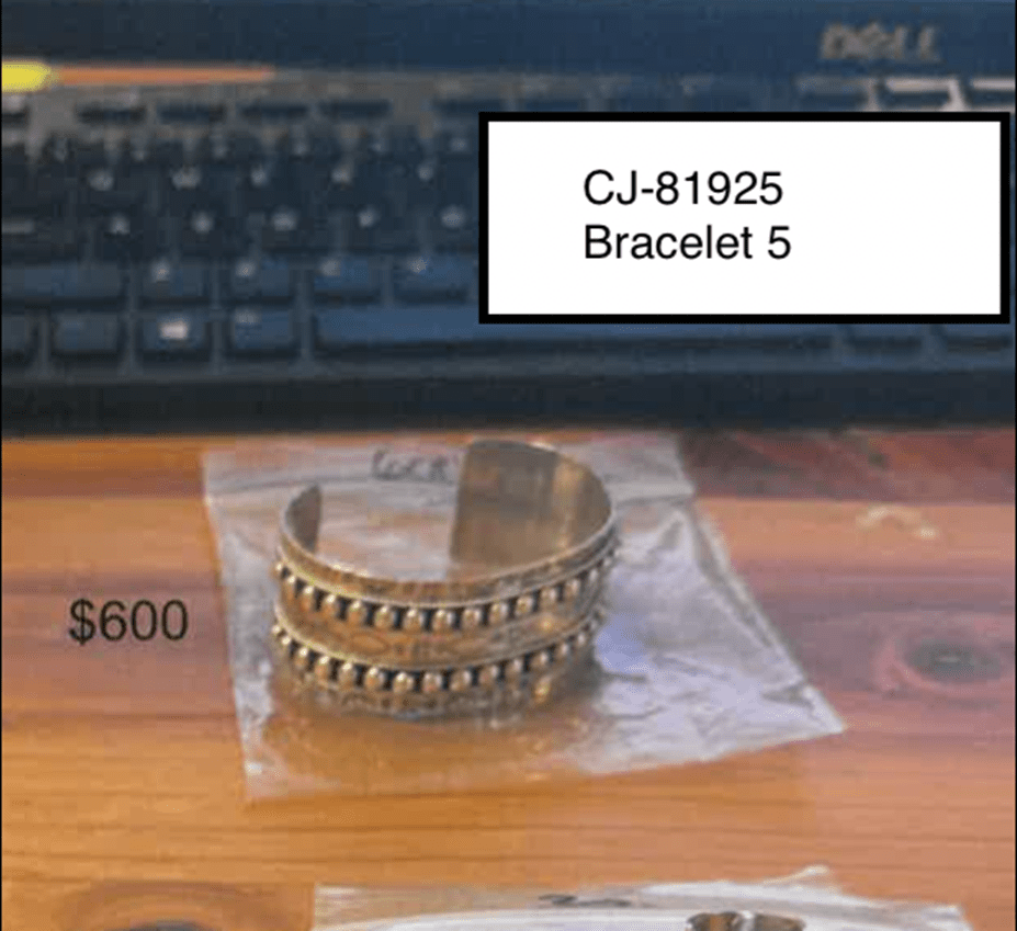 TURQUOISE BRACELET - $600 - Will Leather Goods