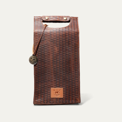 Double Leather Wine Case