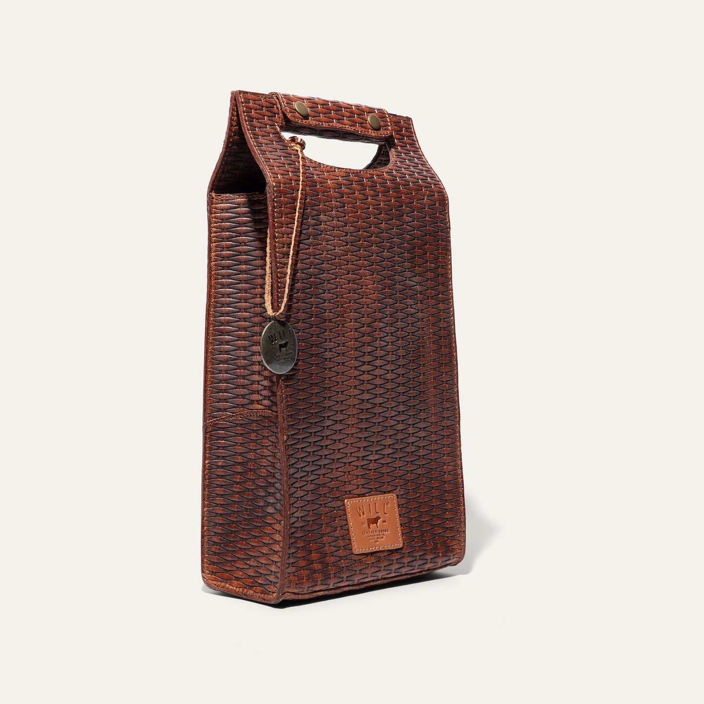 Double Leather Wine Case