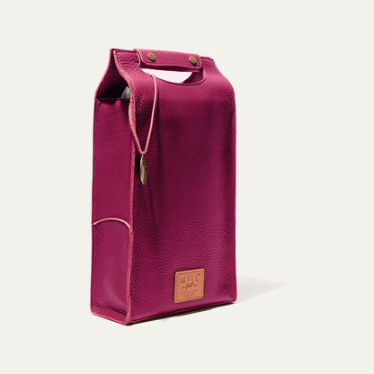 Double Leather Wine Case