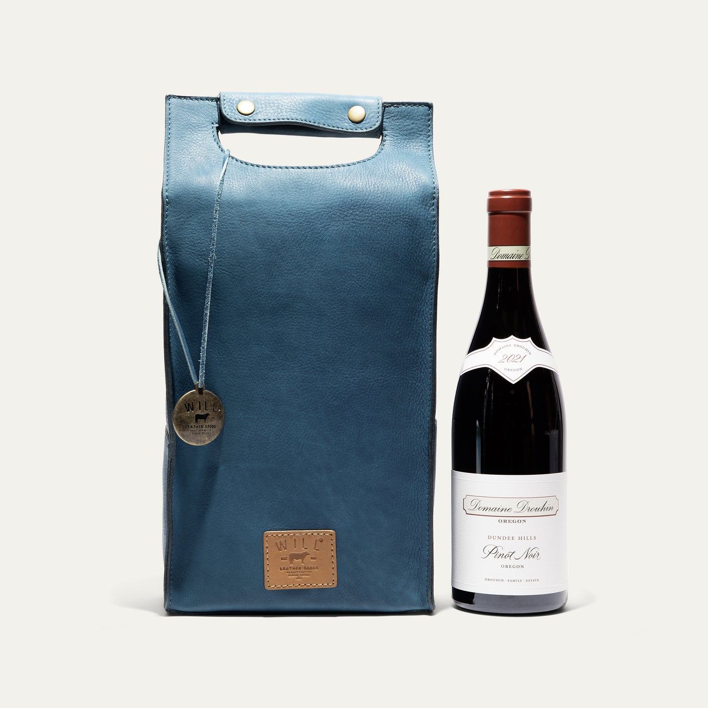 Double Leather Wine Case