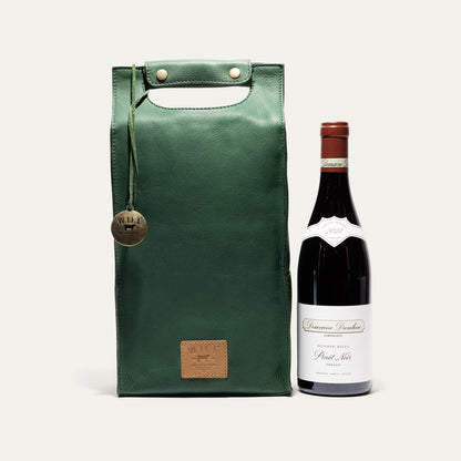 Double Leather Wine Case