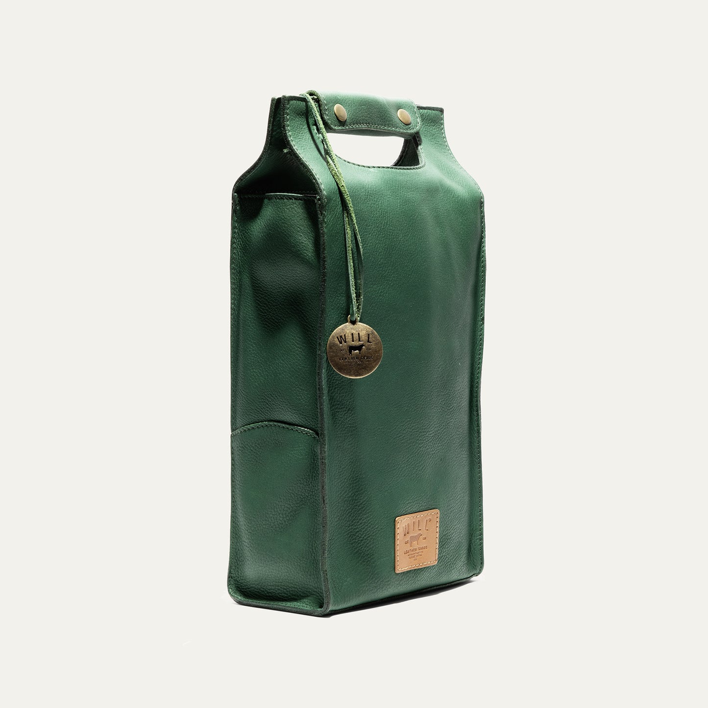 Double Leather Wine Case