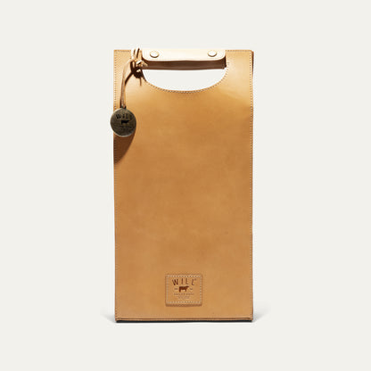 Double Leather Wine Case