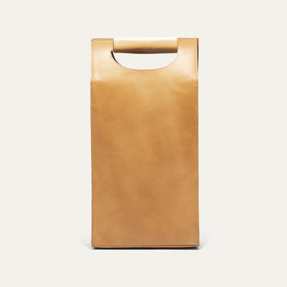 Double Leather Wine Case