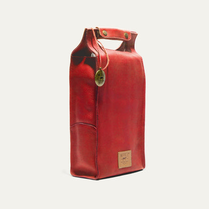 Double Leather Wine Case