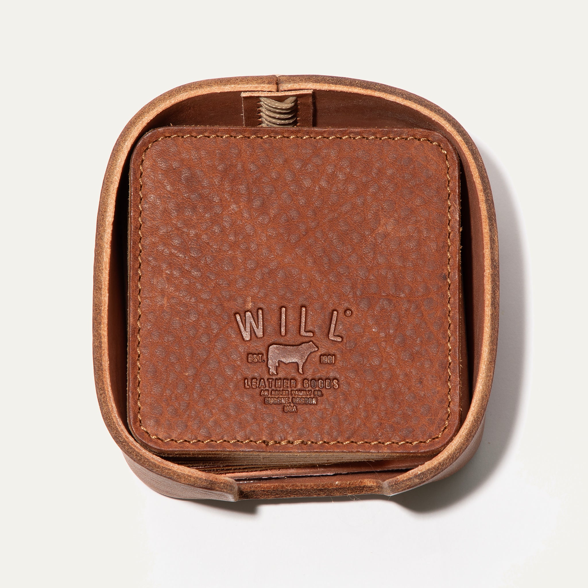 Set Of Eight Coasters - Will Leather Goods