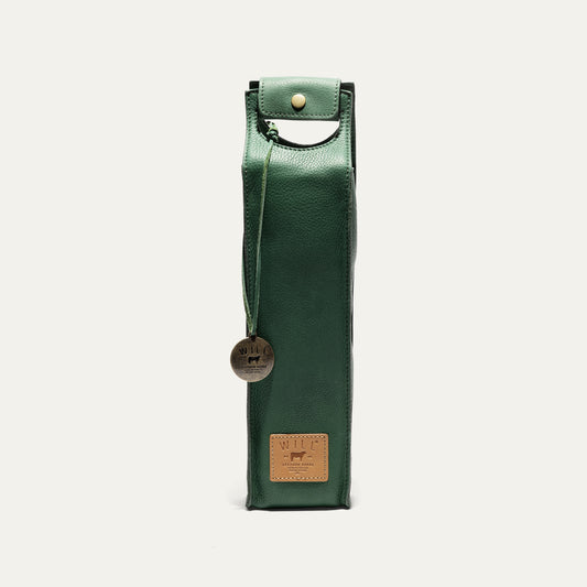 Single Leather Wine Case - Will Leather Goods