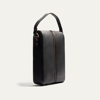 Hard Double Leather Wine Case