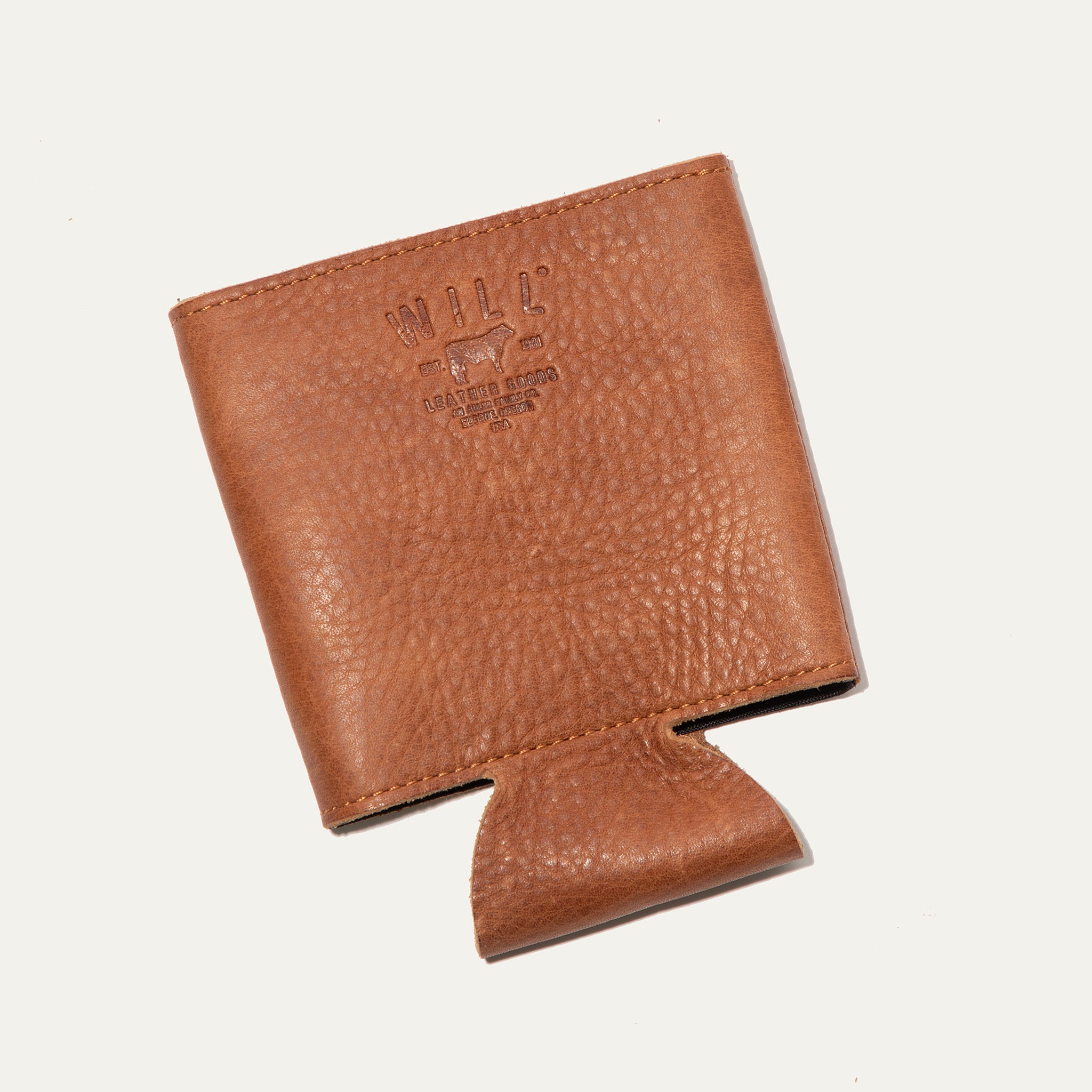 Leather Bottle & Can Holder - Will Leather Goods