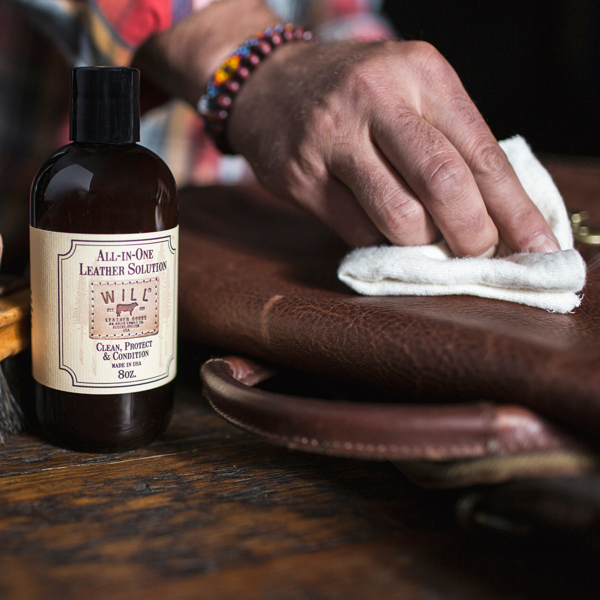 LEATHER CARE, MADE EASY.