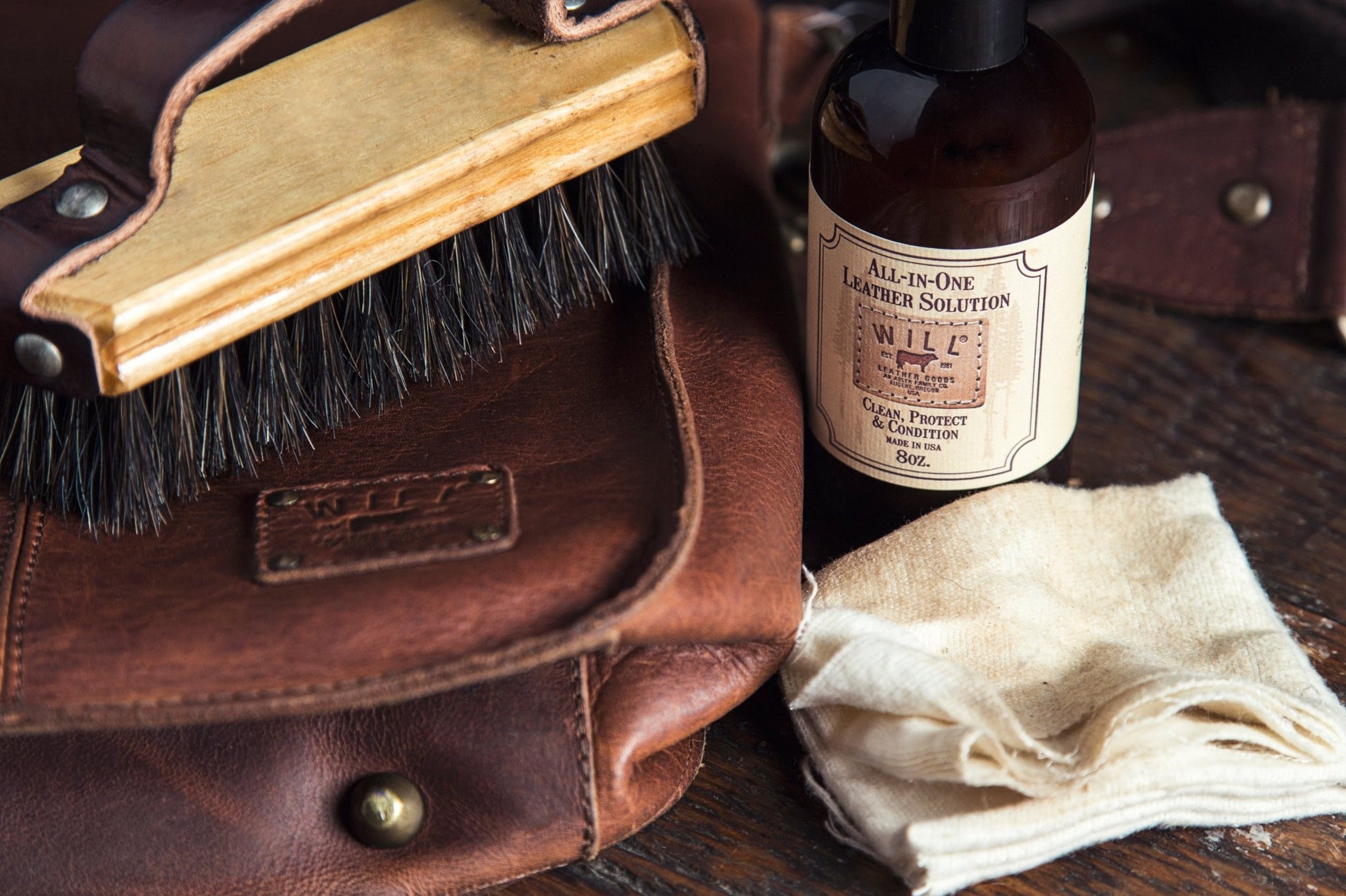 All-In-One Leather Solution - Will Leather Goods