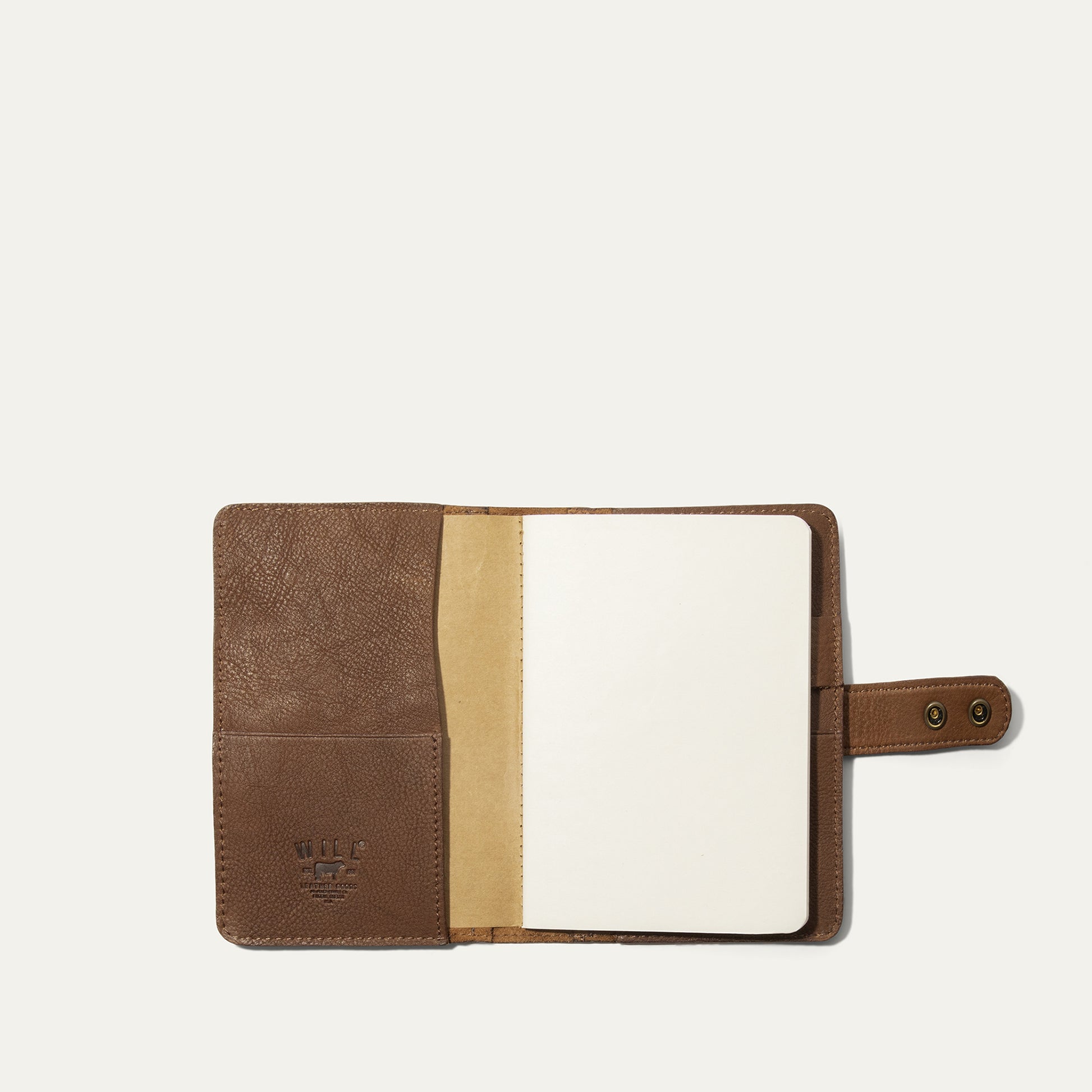 SMALL LEATHER JOURNAL COVER - Will Leather Goods