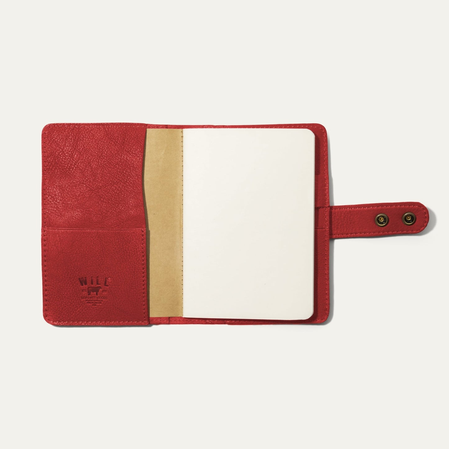 SMALL LEATHER JOURNAL COVER - Will Leather Goods