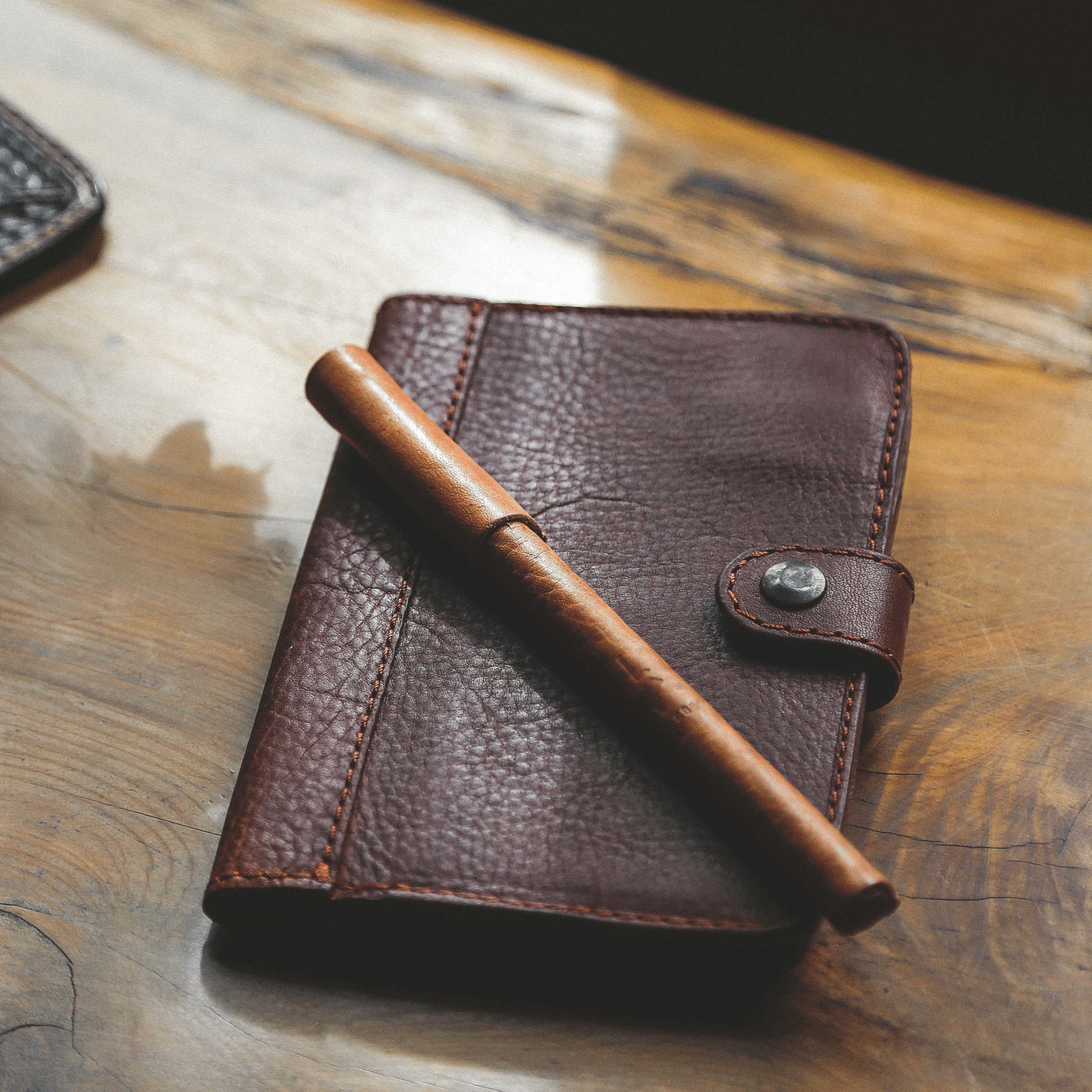 SMALL LEATHER JOURNAL COVER - Will Leather Goods