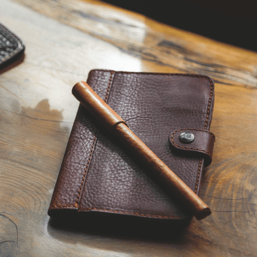 SMALL LEATHER JOURNAL COVER - Will Leather Goods