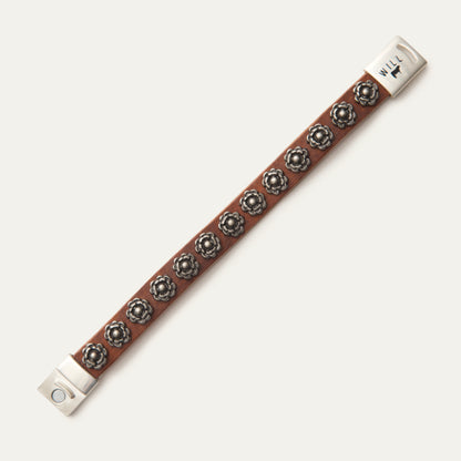 Magnetic Bracelet W/ Rose Studs