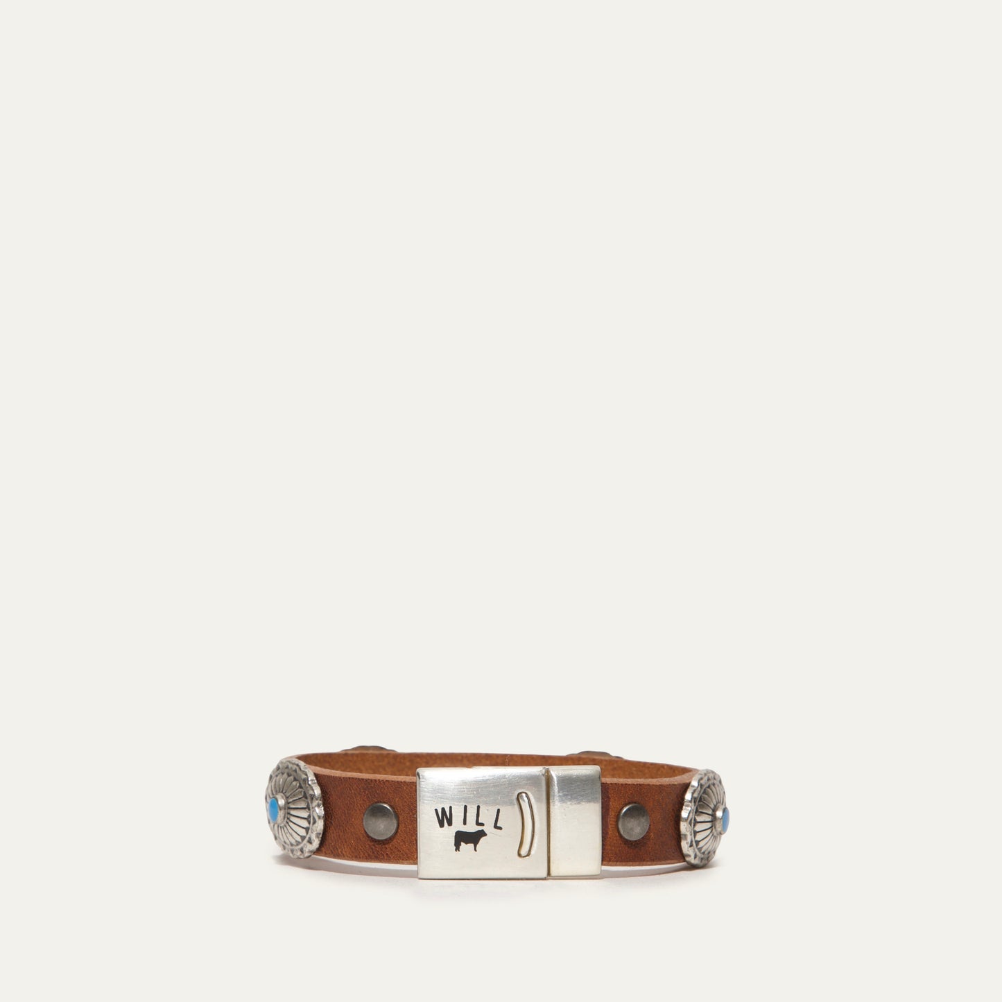 Magnetic Bracelet W/ Conchos