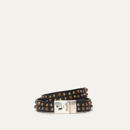 Magnetic Bracelet W/ Multi Face Studs