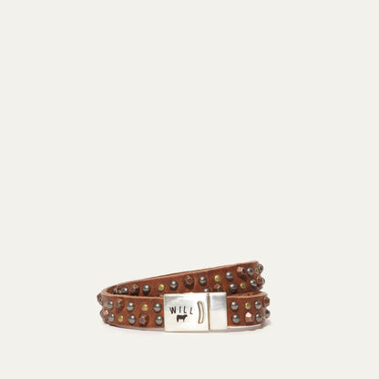 Magnetic Bracelet W/ Multi Face Studs